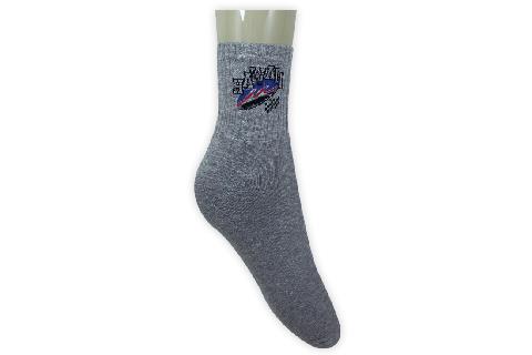 Meia Masculina Canelada com Desenho Meia Masculina Canelada com Desenho